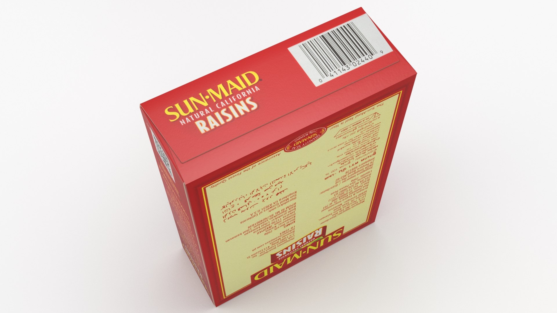 Sun Maid Raisins 250g model https://p.turbosquid.com/ts-thumb/2H/DEg0Oh/8b/sunmaidraisins_b0033/jpg/1628656315/1920x1080/fit_q87/79390e690e27206414684303f4562fef17089648/sunmaidraisins_b0033.jpg