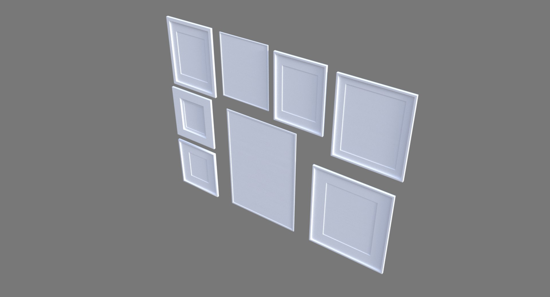 3D Picture Frames Model - TurboSquid 1316385