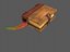 3D stylized book model