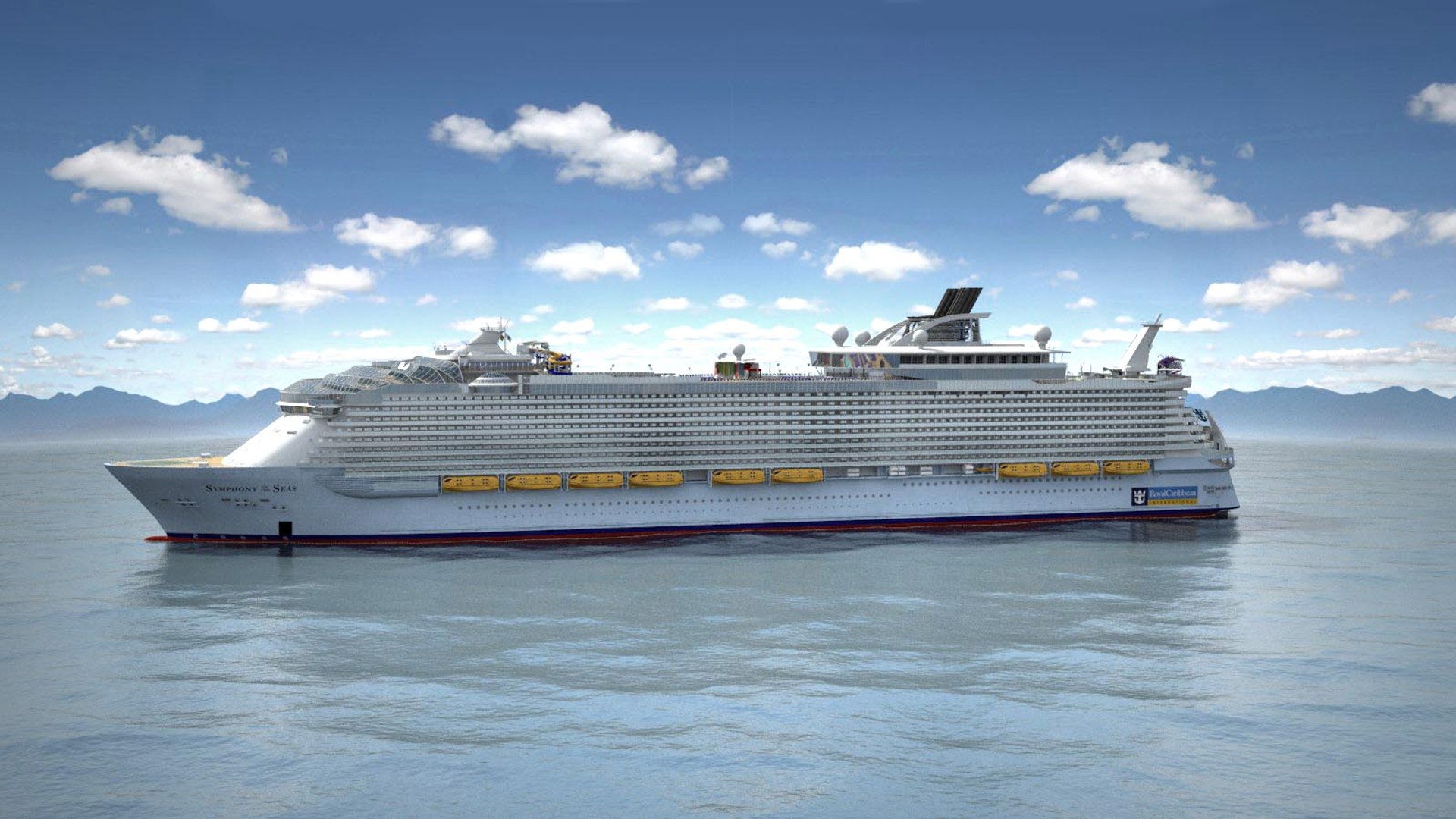 Symphony seas cruise 3D model - TurboSquid 1326807