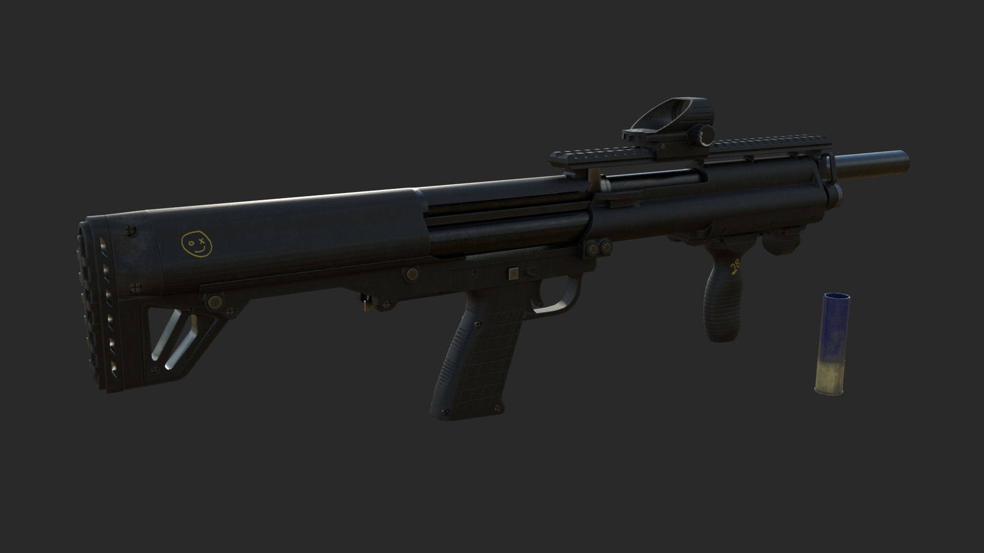 Shotgun Model - TurboSquid 1715225