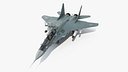 MiG 29 KUBR Tandem Aircraft Russian Navy with Armament