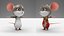 All binding cartoon mouse