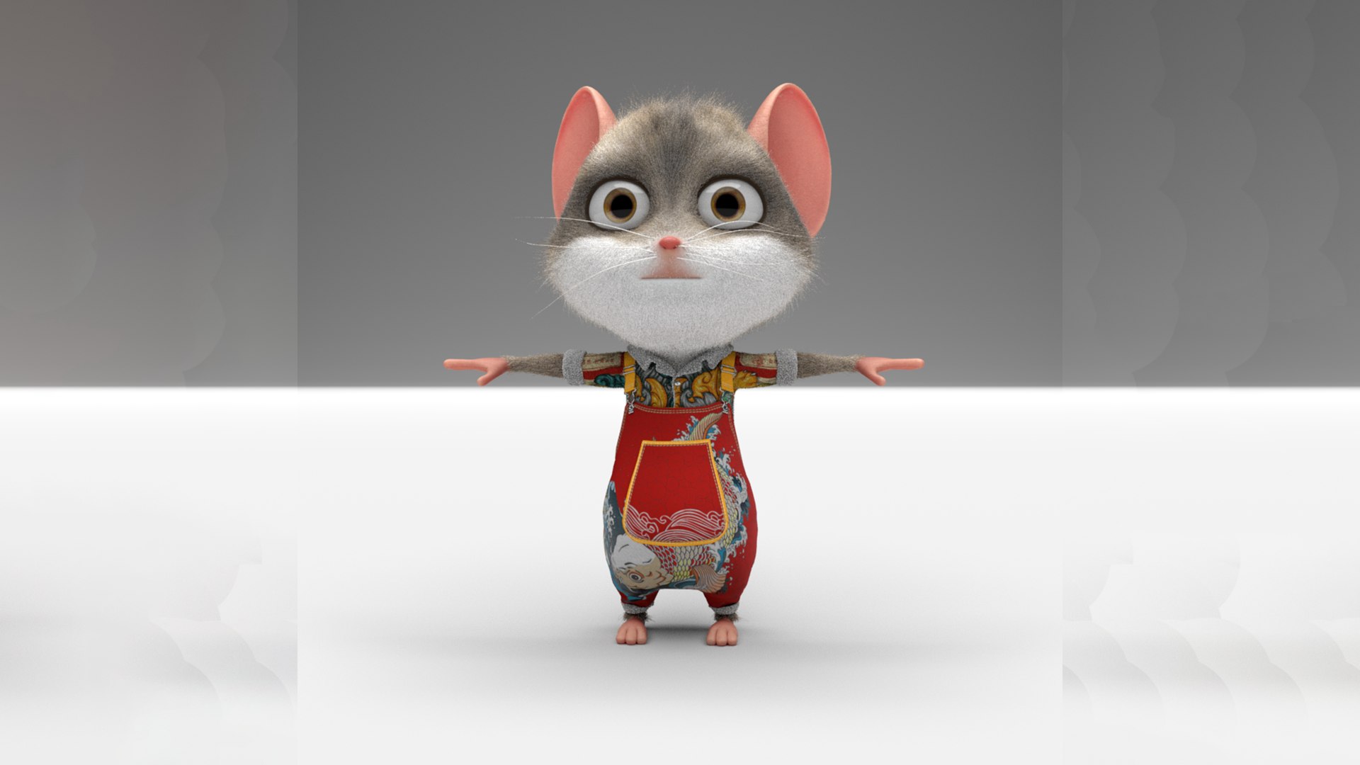 All binding cartoon mouse 3D model https://p.turbosquid.com/ts-thumb/2H/TVt50R/8w/xiao_03/png/1614475862/1920x1080/fit_q87/85d3a89930e8b73d84a0dff3adaec963121bc993/xiao_03.jpg