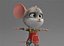 All binding cartoon mouse
