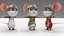 All binding cartoon mouse