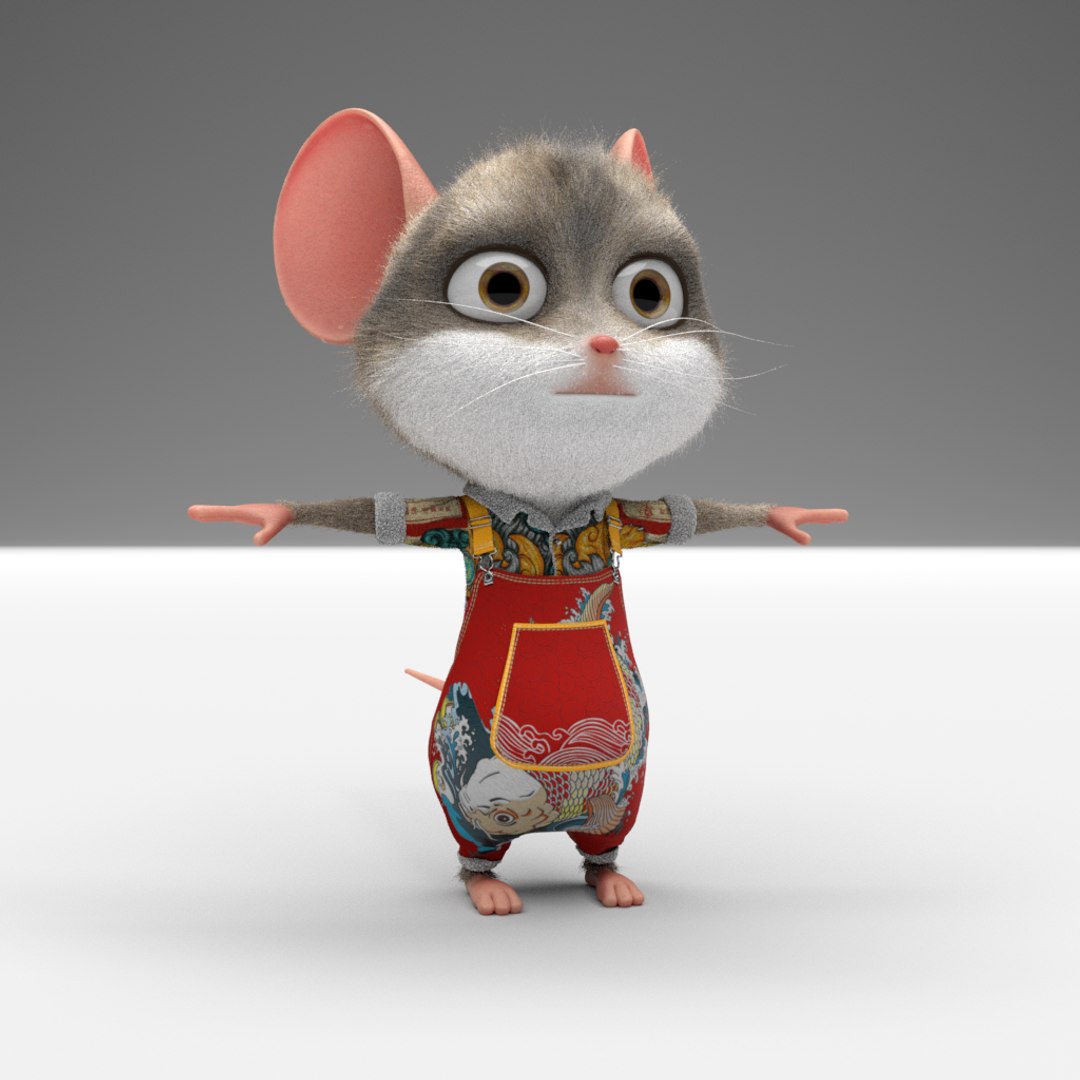 All binding cartoon mouse 3D model https://p.turbosquid.com/ts-thumb/2H/TVt50R/pU/laoshu_1.0001/png/1614474102/1920x1080/fit_q87/a24d7146c0663dfd776d741c1a5f31347a4c1da6/laoshu_1.0001.jpg