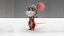 All binding cartoon mouse