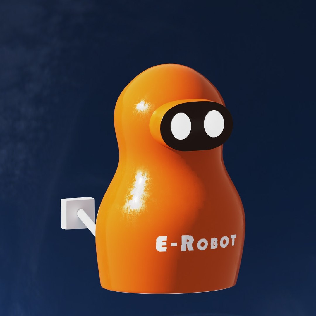 3D Robot Red TurboSquid 1799188