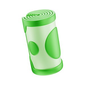 3D Banknote Basic Roll Icon