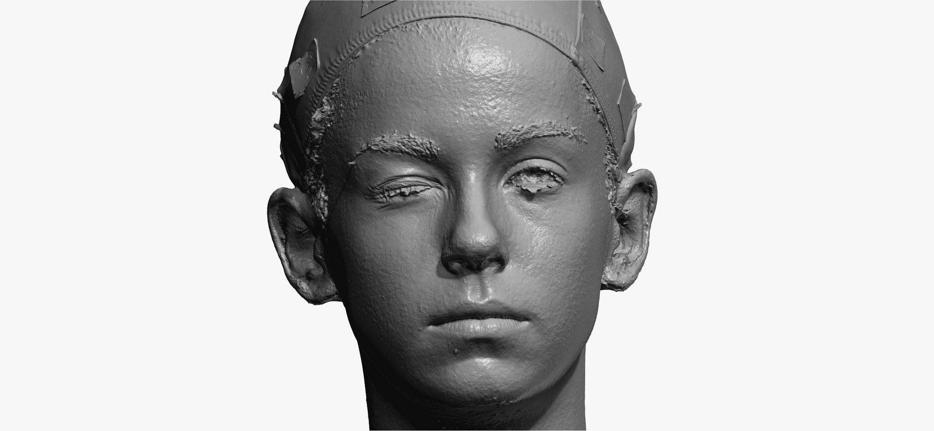 3D Model Rhea Human Head Win - TurboSquid 1655575