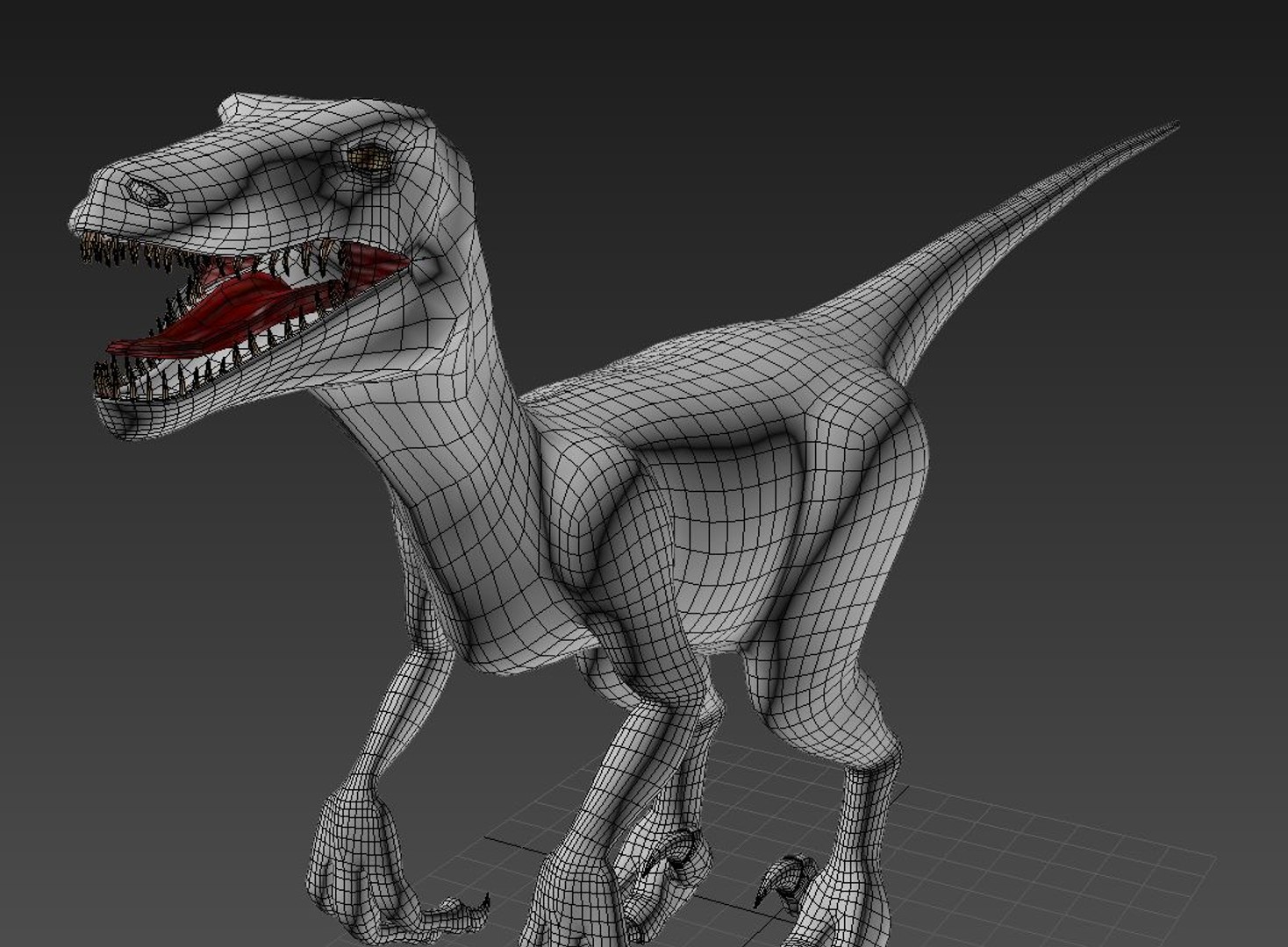 Velociraptor Raptor 3d Model