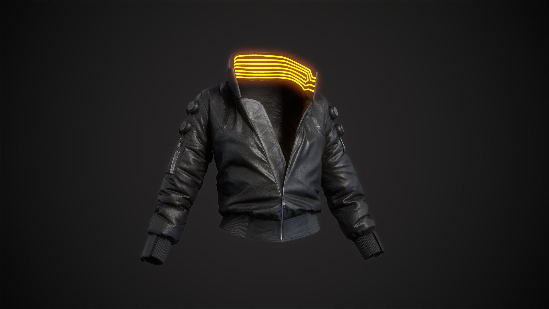 Cyberpunk 2077 Black Jacket  3D https://p.turbosquid.com/ts-thumb/2H/eIfgit/kP/jacket_019/png/1648598510/1920x1080/fit_q87/66210980871ff12d568d3be5f333edb00dc29f2f/jacket_019.jpg