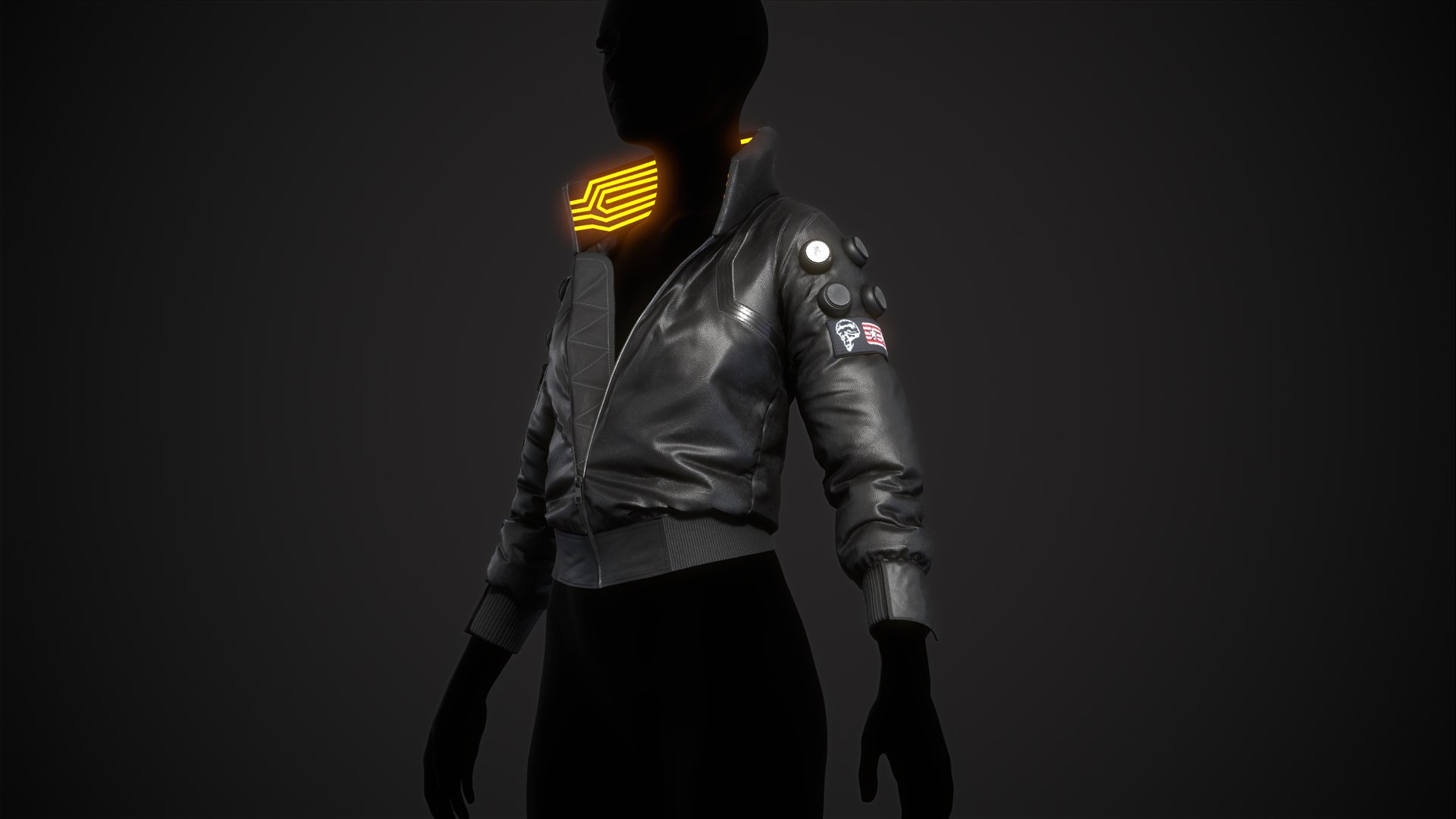 Cyberpunk 2077 Black Jacket  3D https://p.turbosquid.com/ts-thumb/2H/eIfgit/u7/jacket_017/png/1648598532/1920x1080/fit_q87/61d3ea1df9c37244bad1c88f18b9e19b27adbaec/jacket_017.jpg
