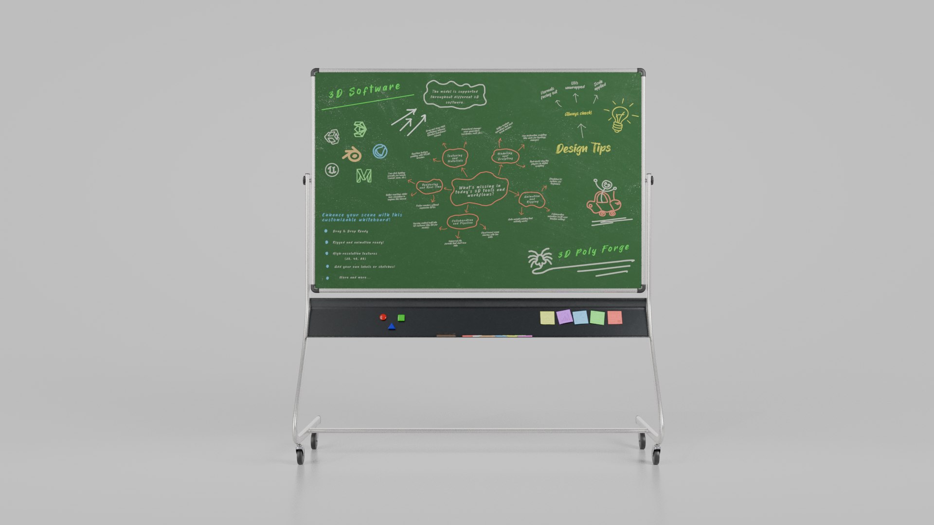 Compact Double-Sided Rectangular Trio - Customizable Writing Board Set 3D https://p.turbosquid.com/ts-thumb/2H/eY8bv0/we/render_1/png/1780784810/1920x1080/fit_q87/4b2e844650e12e6ddc2e096af848563803be2368/render_1.jpg
