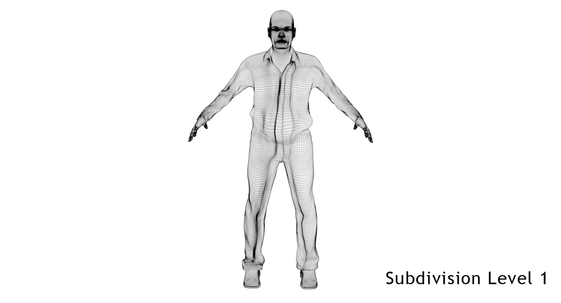 3d Man Rigged