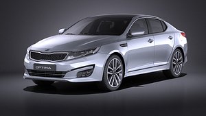 3d model kia optima sport
