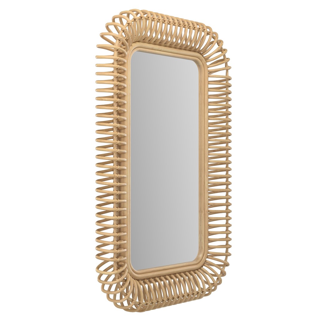 Rectangle mirror Tarsile La Redoute 3D model TurboSquid 1736463