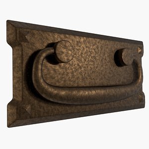 handle furniture bronze 3D