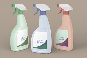 Spray Bottle 3D model