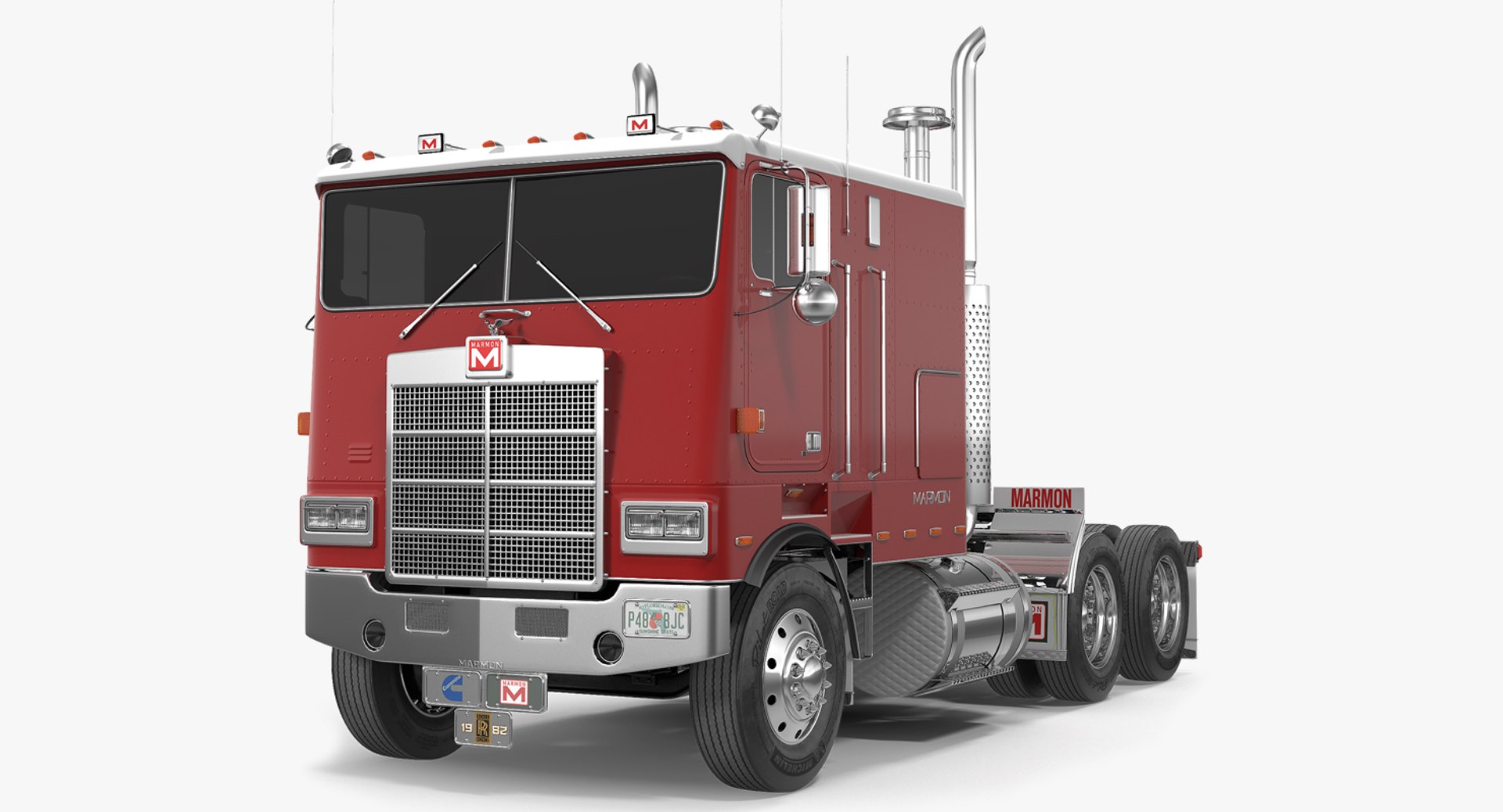 Marmon 110p truck simple 3D - TurboSquid 1413662