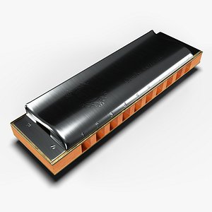 3D harmonica model