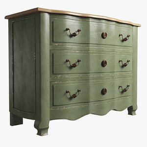 drawers chest 3d model