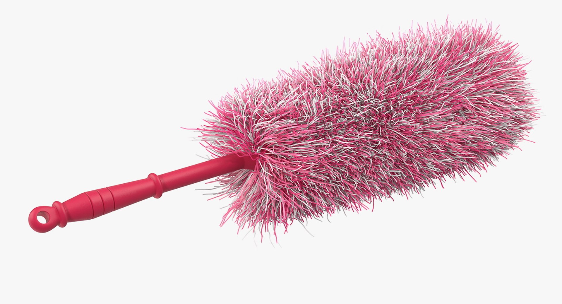 Dust Wiper Pink Fur 3D Model 3D model preview