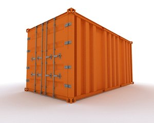 container freight 3d max