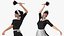 Housemaid Character with Duster Rigged