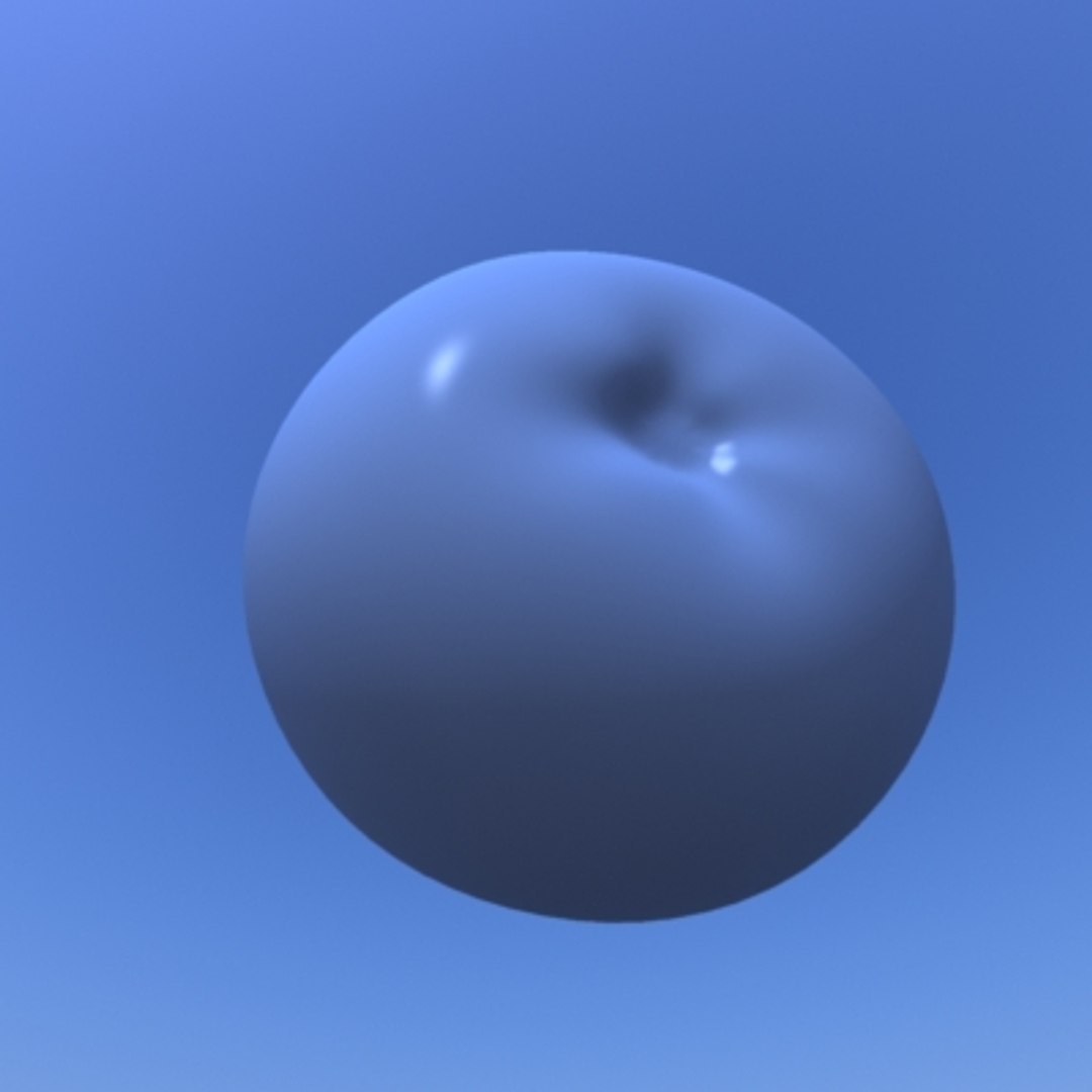 Blueberry Berry 3d Model