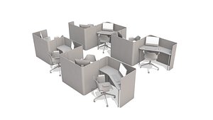 3D work station model