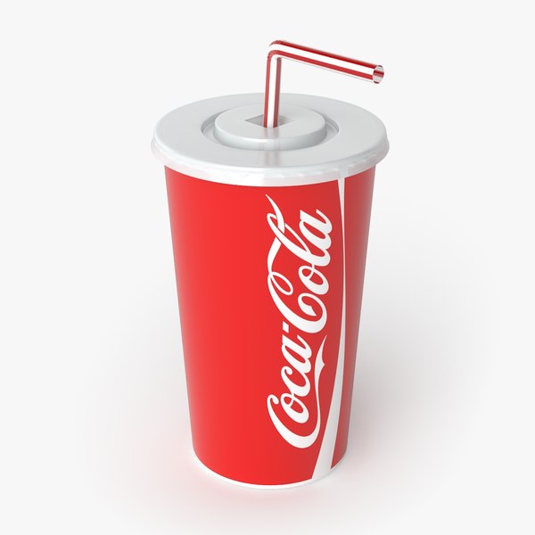 coca cola model 3d