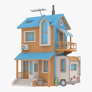 3D Custom House 06