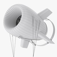 Inflatable Airborne Wind Turbine