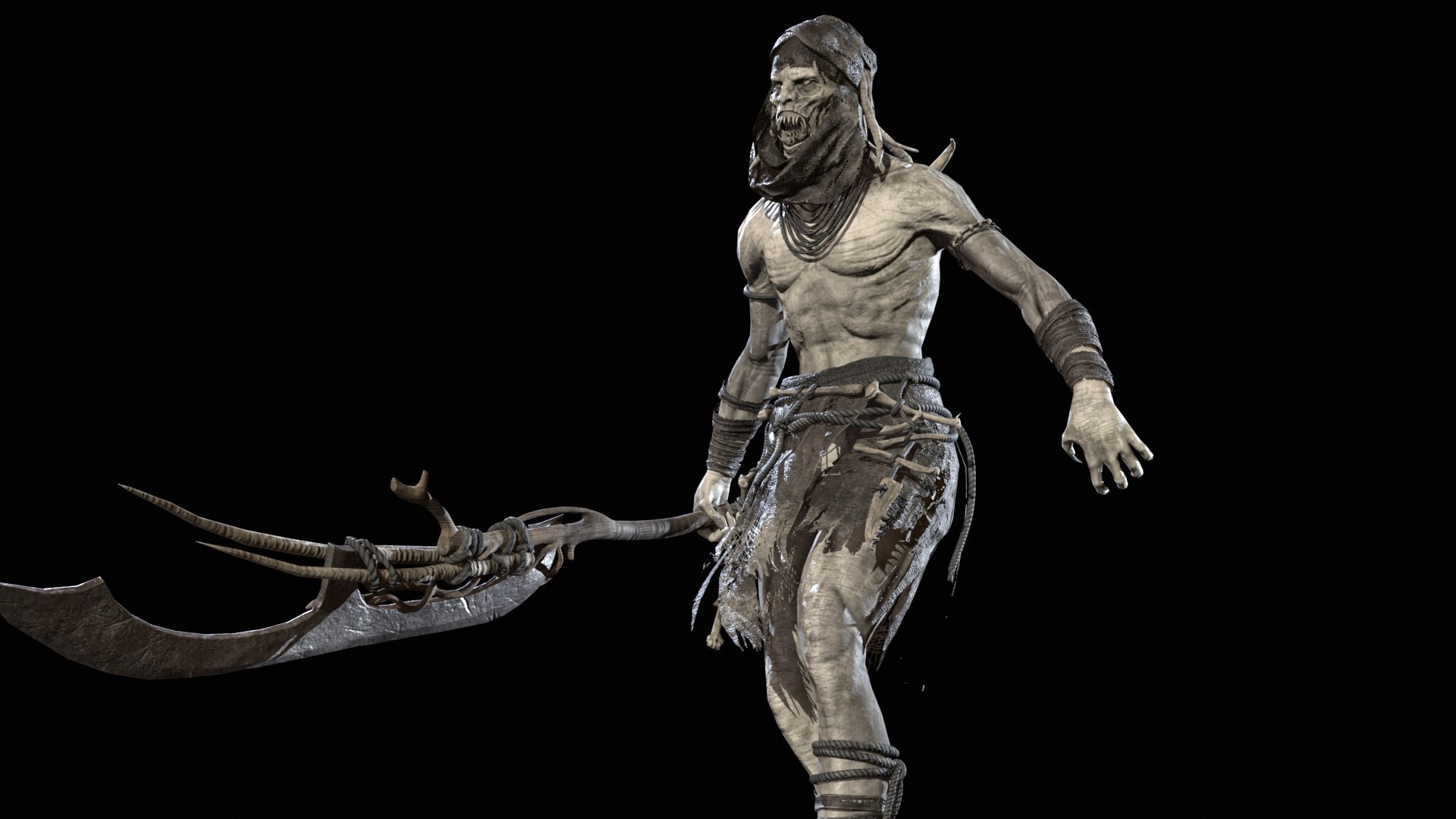 Ghoul 3D model - TurboSquid 2089154
