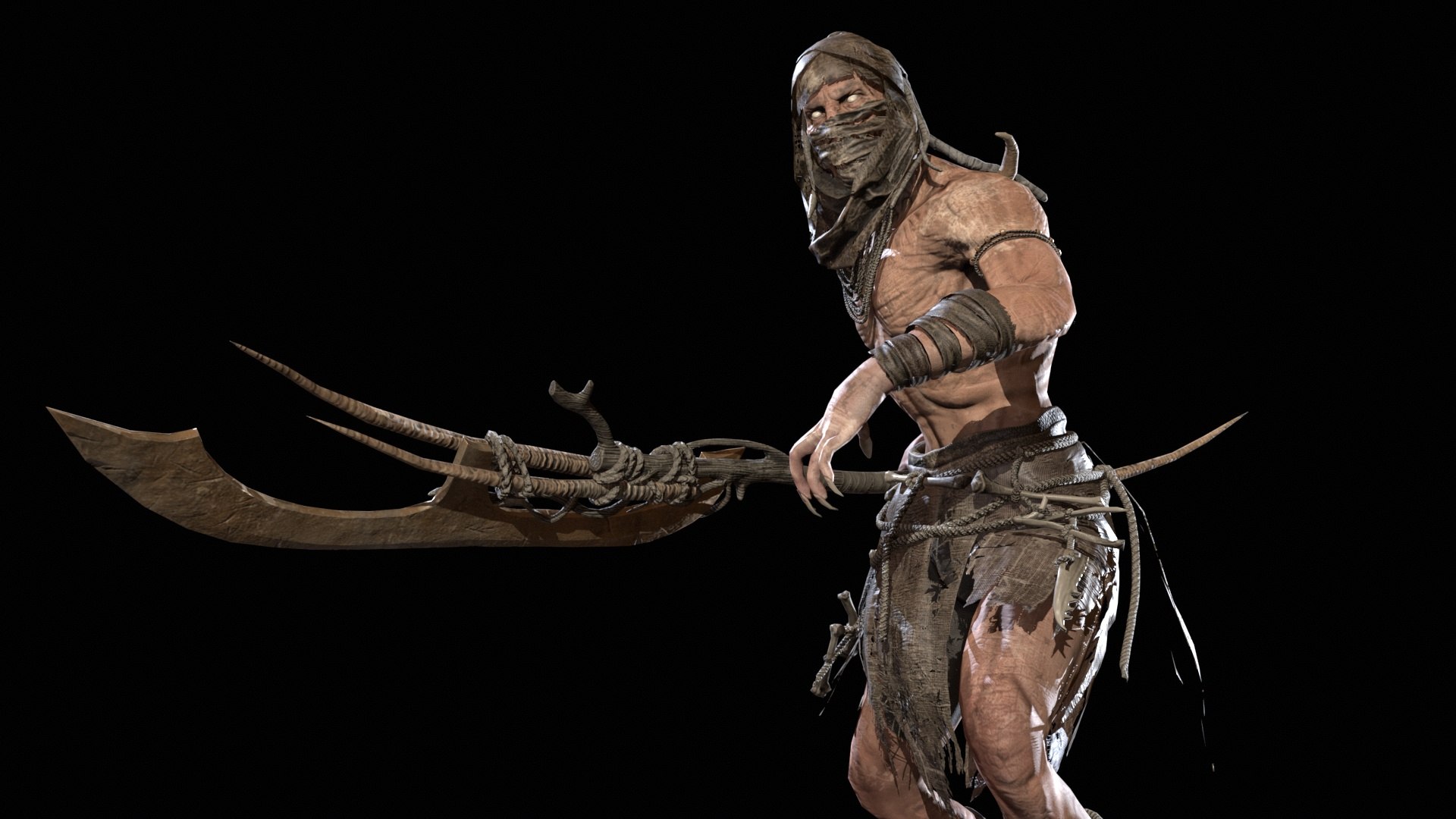 Ghoul 3D model - TurboSquid 2089154