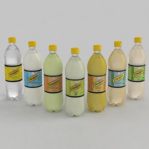 Beverage Bottles Schweppes 1L collection