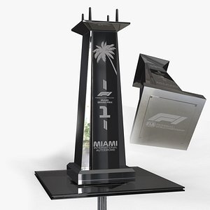Formula1 Miami GP Trophy Award - Cinematic