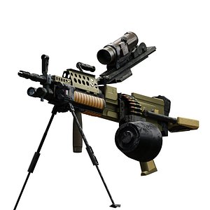 Tactical Light Machine Gun LMG