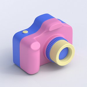toy camera 3D model