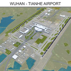 Wuhan Tianhe Airport 3D