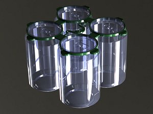 PP Plastic Can Carrier 4-pack