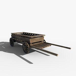 Medieval Cart 3D model