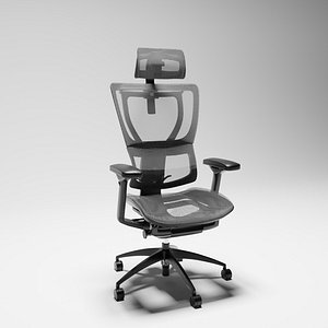 ergonomic chair 3D model