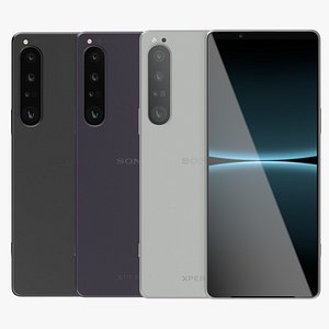 3D Sony Xperia 1 IV All Colors