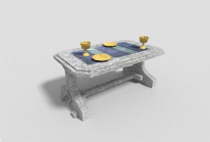 dungeon table 3d 3ds
