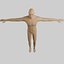 Realistyczny model mężczyzny Low Poly