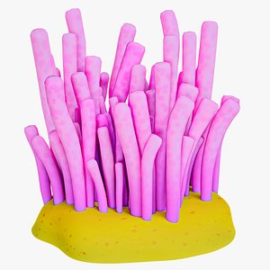 Cartoon Coral Pink PBR