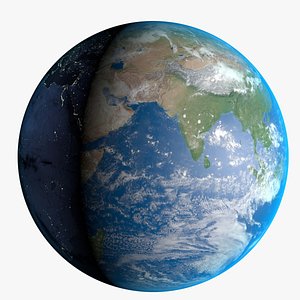 3D 16k Photorealistic Earth model